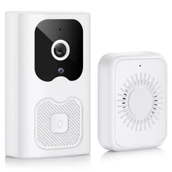 X6 וידאו חכם פעמון WiFi מצלמה אינטרקום אלחוטית חיצונית פעמון הדלת תנועה למגורים הגנת אבטחה חכם החיים