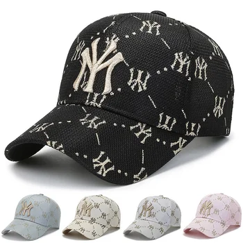 הקיץ רשת בייסבול כובע משאית רשת כובע בייסבול, כובעים חיצוני ספורט לגברים נשים לנשימה כובע בייסבול