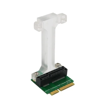 Mini PCI-E/mSATA מתאם (התקנה אנכית) עבור 3G/4G, WWAN LTE ,GPS ו-MSATA כרטיס