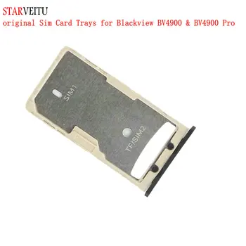 כרטיס ה Sim-מגש עבור Blackview BV4900 Pro כרטיס ה Sim-חריץ BV4900S IP68 מחוספס טלפון נייד מקורי בעל כרטיס