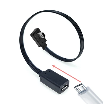 מיקרו USB נקבה ל-Mini USB מתאם תקע ממיר מתאם עבור טלפונים ניידים, MP3 10 ס 