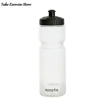 רכיבה על אופניים, בקבוק מים 750ml דליפת הוכחה Squeezable טעם-בחינם BPA-חינם פלסטיק מחנאות וטיולים ספורט אופניים קומקום צבע לבן
