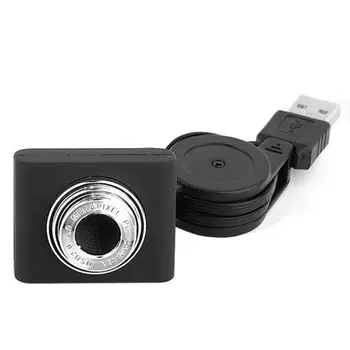 USB מצלמת אינטרנט בפוקוס ידני מיקרופון מובנה נסיעה חינם היקפי למחשב מצלמת אינטרנט בבית נייד שולחן העבודה של מחשב נייד קאם