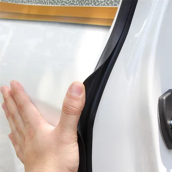 דלת המכונית ב ' עמוד גומי איטום רצועת החיצוני אביזרים עבור טויוטה לנד קרוזר פראדו 150 LC150 2010-2021