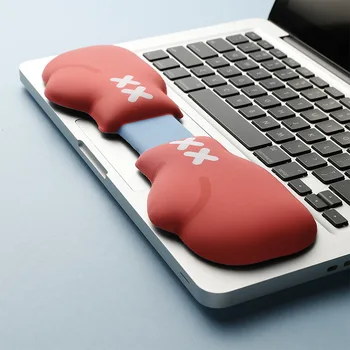 מקלדת לעכבר היד השאר קצף זיכרון Echanical מקלדת היד לנוח משטח עמיד משרד נוח Gaming Mousepad כרית