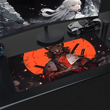 יפנית אוני Mouse Pad HD הדפסה Deskmat גיימר מקלדת Gaming Mousepad אביזרי שולחן מחשב גומי XL 900x400 מחצלות העכבר