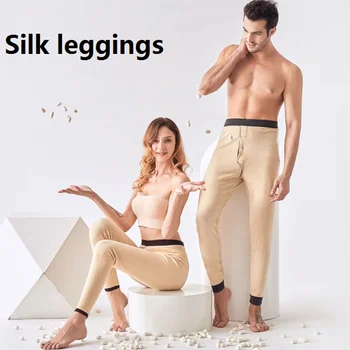 משי מודאלית חורף חם המכנסיים נשים תחתונים תרמיים לגברים merinos זמן ג ' ונס צמר mens חותלות גרביונים אדם התרמיים leggins אז