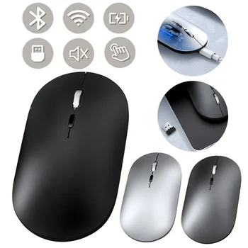 2023 עכשיו X2 אלחוטי עכבר Bluetooth מצב כפול 2.4 g שולחן העבודה של מחשב נייד לוח DPI מתכוונן אילם C נמל טעינה העכבר ממליץ