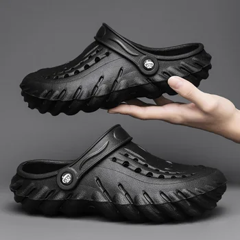 2023 קיץ גברים נעלי נוחות Mens סנדלי אור גן נעלי גבר לנשימה של נשים מזדמנים נעלי EVA רך נעליים לגברים