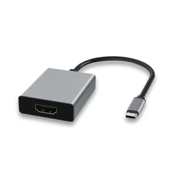 סוג-c ל-HDMI מתאם USB נקבה ממיר 4K תחנת עגינה כבל מתאם מקרן נייד טלפון מקרן