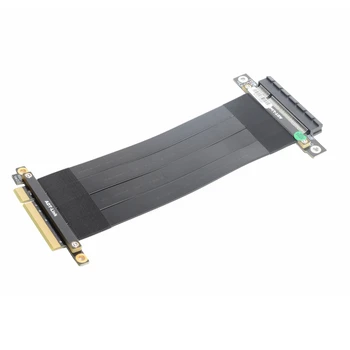 PCI-E 3.0 x8 כבל מאריך PCIe כרטיס Riser 8x מלא מהירות יציבה.