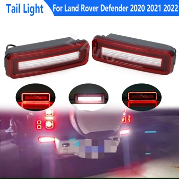 2PCS המכונית הפגוש האחורי הפוך אורות גיבוי הנורה האחורית אות הפוכה המנורה עבור לנד רובר Defender 2020-2023 אביזרי רכב