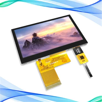 מסך LCD HD 480X272 4.3 אינץ VS043T-004A Transmissive תאורת WLED 40 פינים