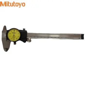 Mitutoyo caliper 505-681 D15TN חיוג Caliper 6inch 0-150 מ 