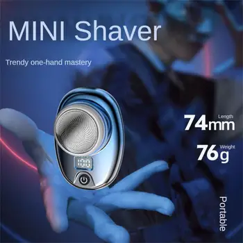 מכונת גילוח רחיץ מכונת גילוח חשמלי Mens מוצרים נייד Mini תצוגה דיגיטלית רחיץ מכונת גילוח נטענת הגוף רחיץ מכונת גילוח