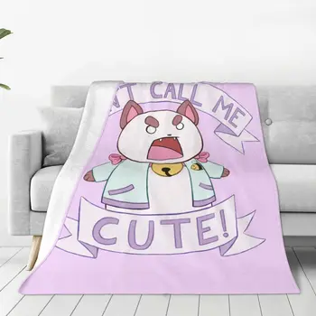 דבורה, Puppycat אל תקראי לי חמוד, שמיכות צמר מגניב לזרוק שמיכות על המיטה הספה הספה השמיכה