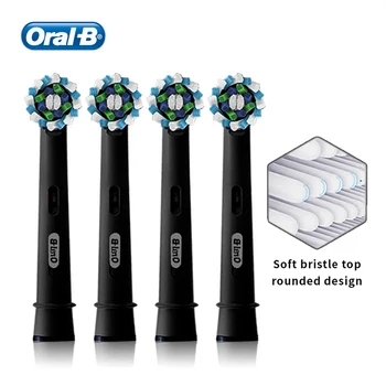 אוראלי B EB50 לחצות פעולה החלפת מברשת ראשי אוראלי B מברשת שיניים חשמלית DB4010 חיוניות עמוק שיניים נקיות