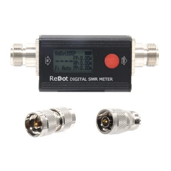 REDOT RD106P דיגיטלי SWR מטר SWR&מד צריכת חשמל 120W FMB VHF UHF80-999MHz עומד גל יחס 1.00-99.9 תמיכה DMR הווקי טוקי