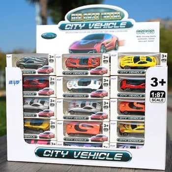מספר טעון סגסוגת דגם המכונית הזזה הנדסת רכב צעצוע צעצועי ילדים.