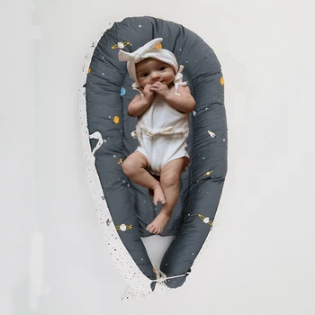 תינוק בן יומו נייד התינוק הקן למיטה כותנה מיטת תינוק Brepho-bionics Nursling לשאת מעל מתקפל התינוק סטים מצעים למיטה