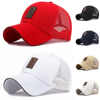 גברים, נשים, קיץ מלא רשת כובע בייסבול מהר קירור יבש הגנה מפני השמש טיולים גולף פועל מתכוונן כובע Snapback