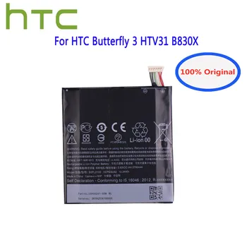 חדש BOPL2100 100% סוללה מקורית עבור HTC Butterfly 3 HTV31 B830X B0PL2100 2700mAh טלפון נייד סוללה Bateria